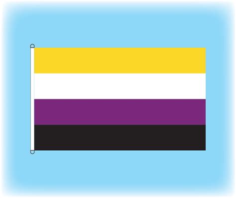 non binary flag examples.